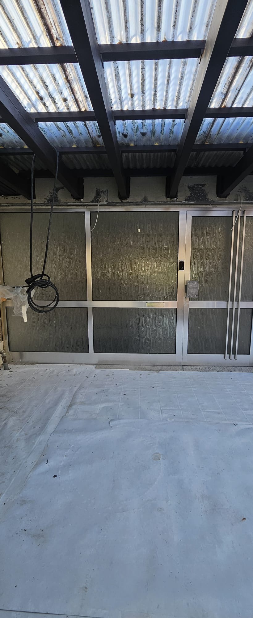 Vorher – Alte Anlage vor der Montage
